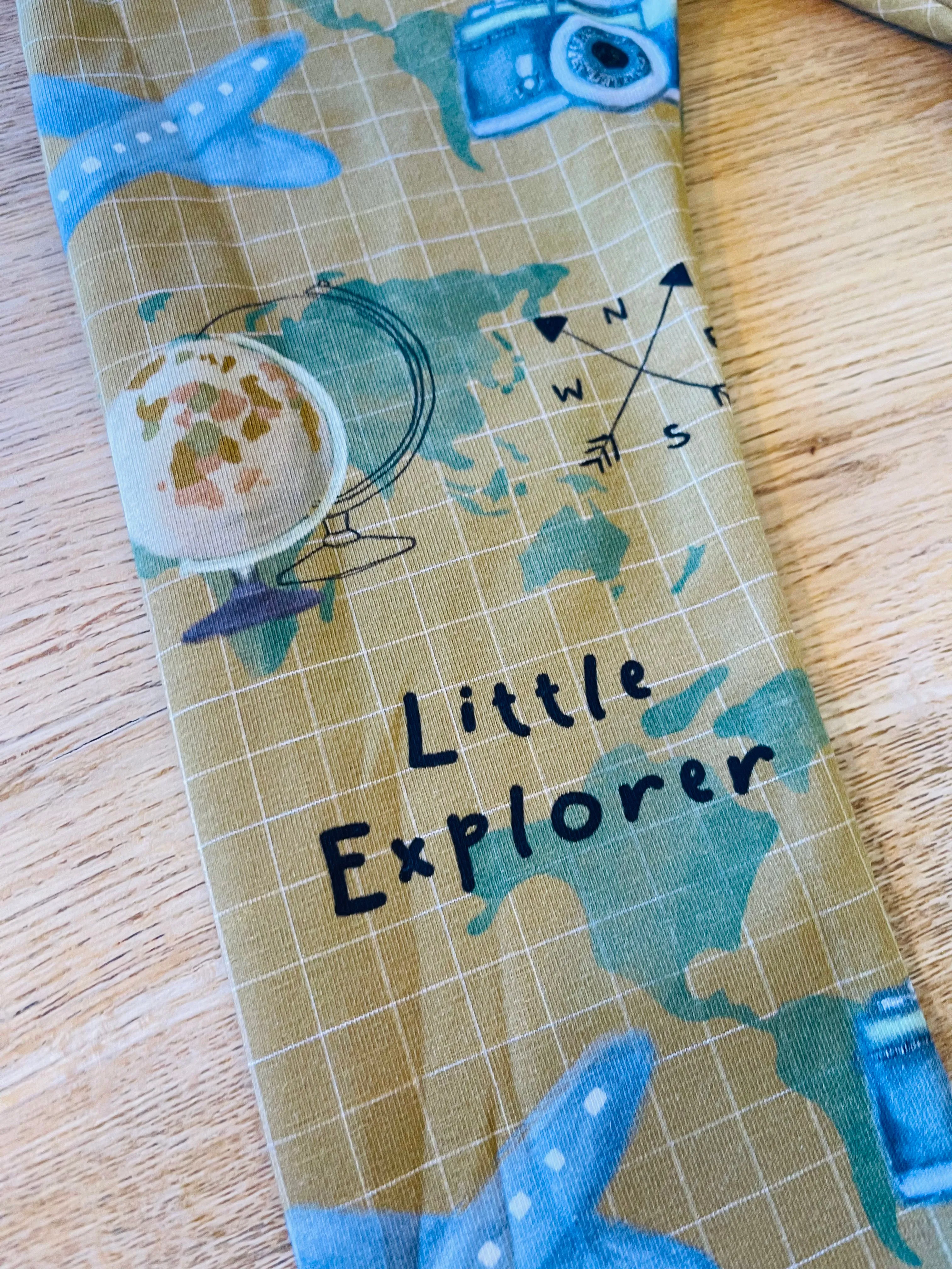 Little Explorer Leggings - Mustard