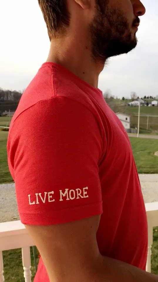Live More Compass Shirt (Red)