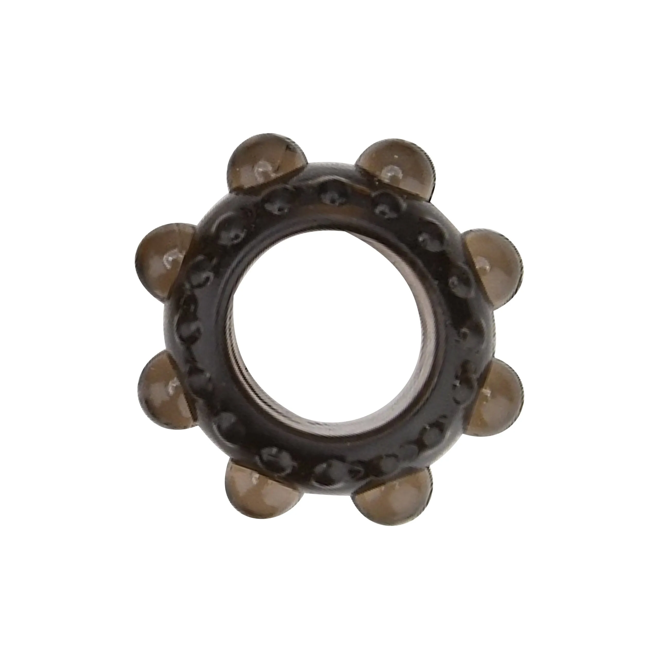 LUXE Textured Cock Ring Set - 6 Textured Rings for Intense Pleasure