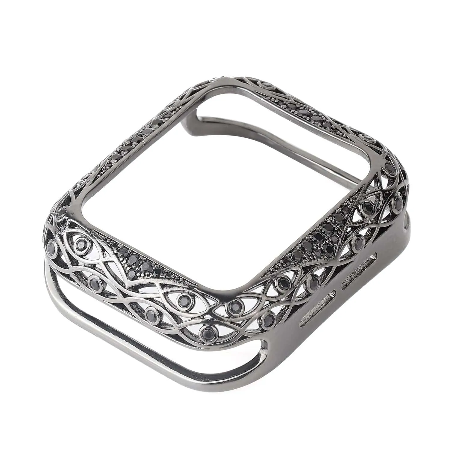 Luxury Carved Rhinestone Glitter Exquisite Cover For Apple Watch