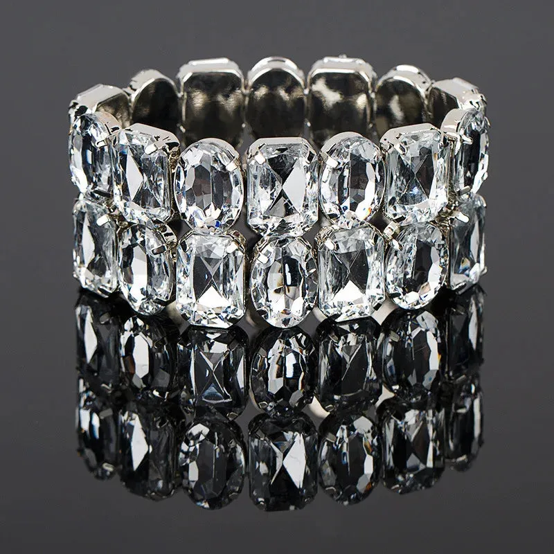 Luxury Exquisite Crystal Stretch Bracelet