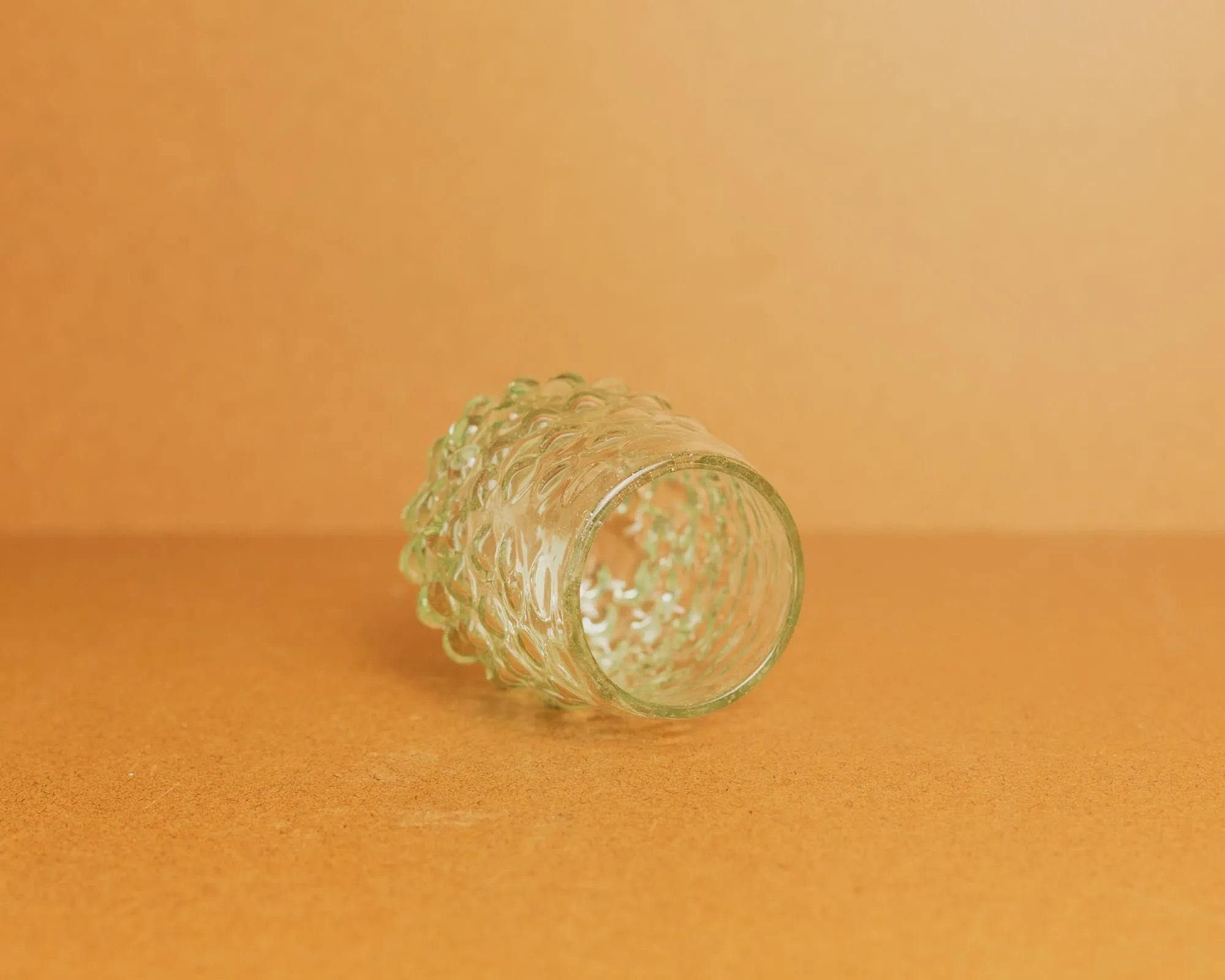 LUZ Collection- Textured Glass Tumbler