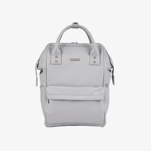Mani vegan leather backpack - Dove Grey