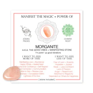 MANIFEST THE MAGIC   POWER OF YOUR CRYSTAL MORGANITE