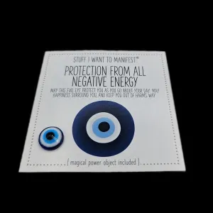 Manifestation Card & Tokens Protection Evil Eye