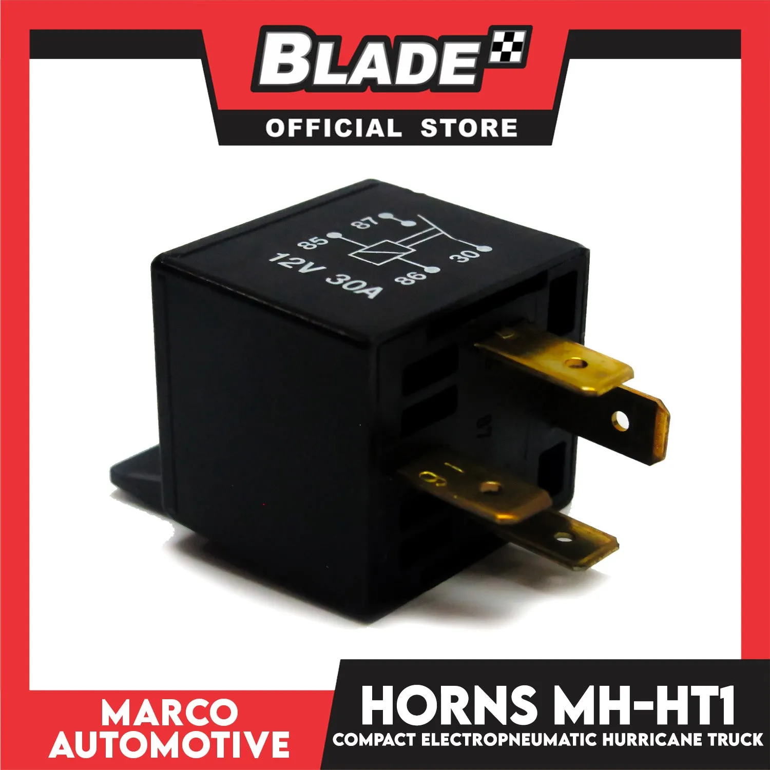 Marco Compact Electropneumatic Horn MH-HTI Hurricane Truck