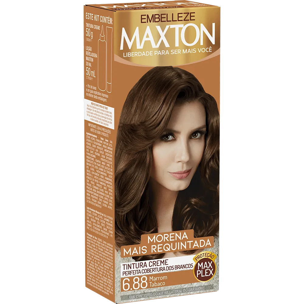 Maxton Hair Dye Brunette   Exquisite Brown Tobacco Kit