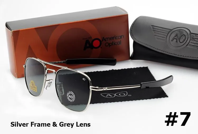 Men's Smooth Military Glasses