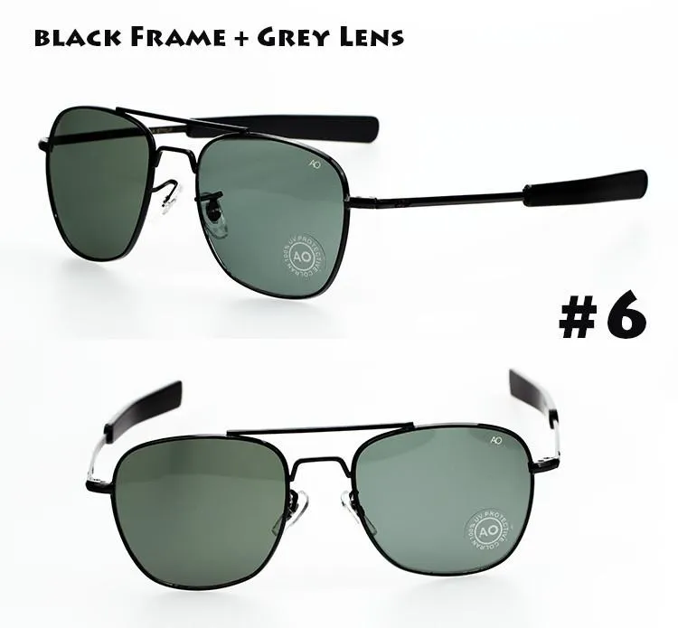Men's Smooth Military Glasses