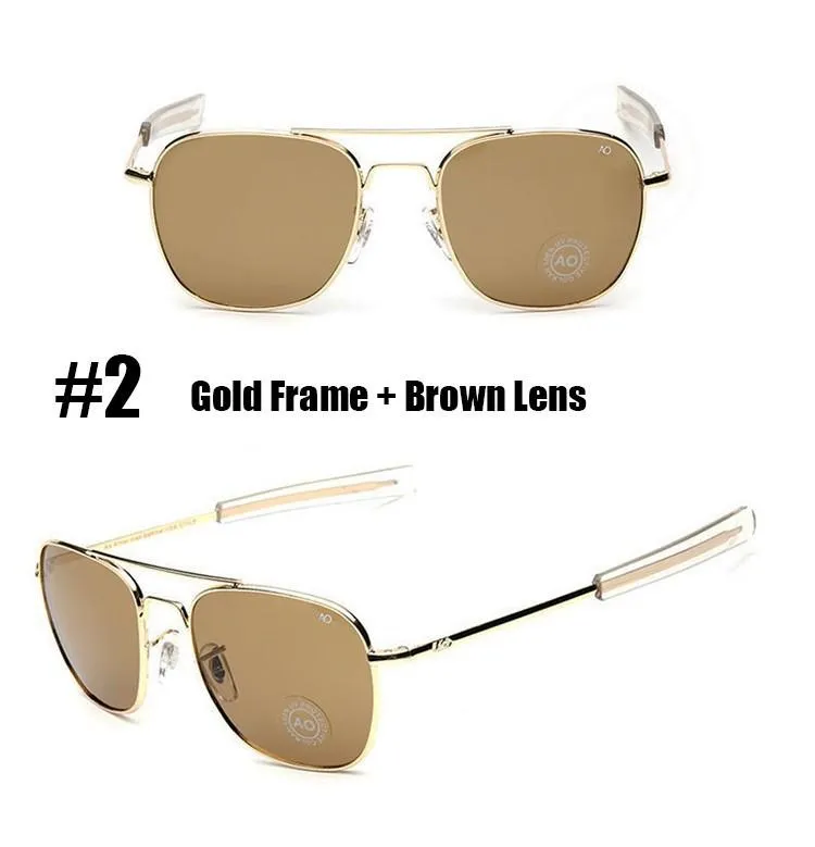 Men's Smooth Military Glasses