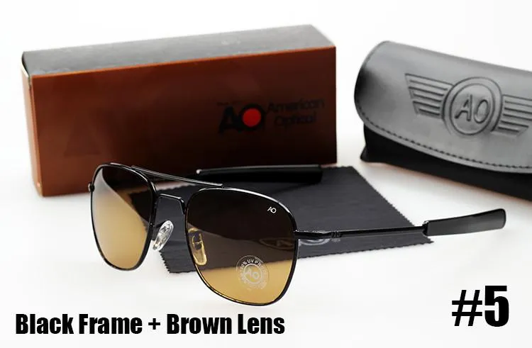Men's Smooth Military Glasses
