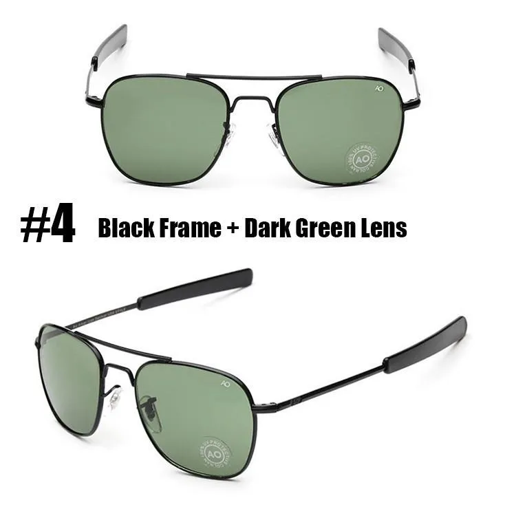 Men's Smooth Military Glasses