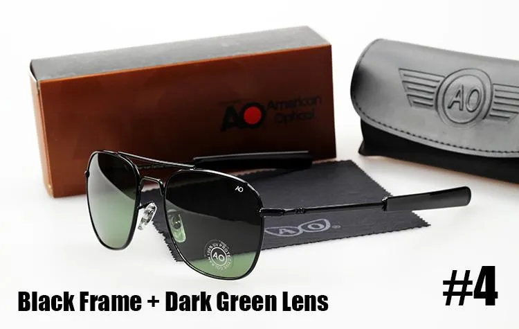Men's Smooth Military Glasses