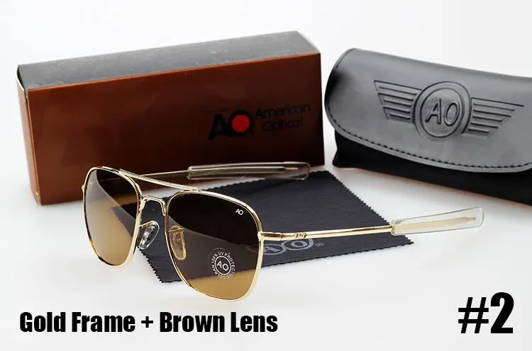 Men's Smooth Military Glasses