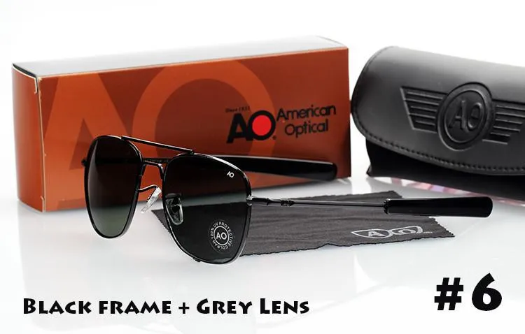 Men's Smooth Military Glasses