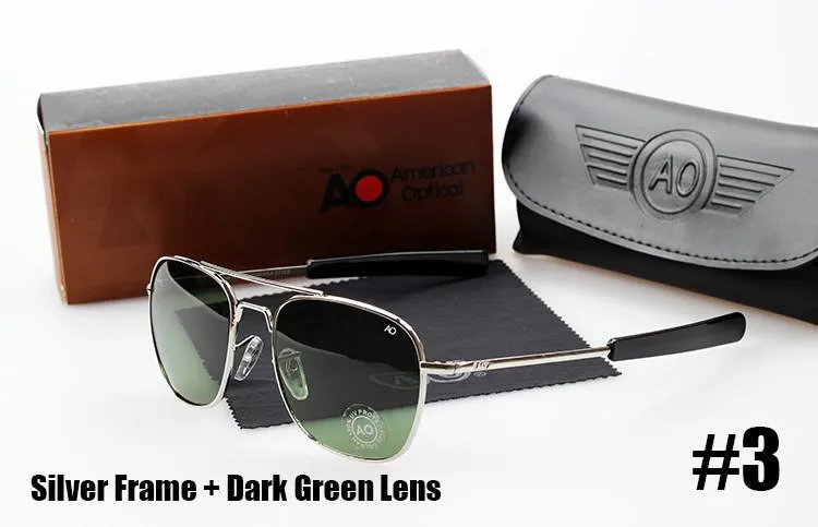 Men's Smooth Military Glasses