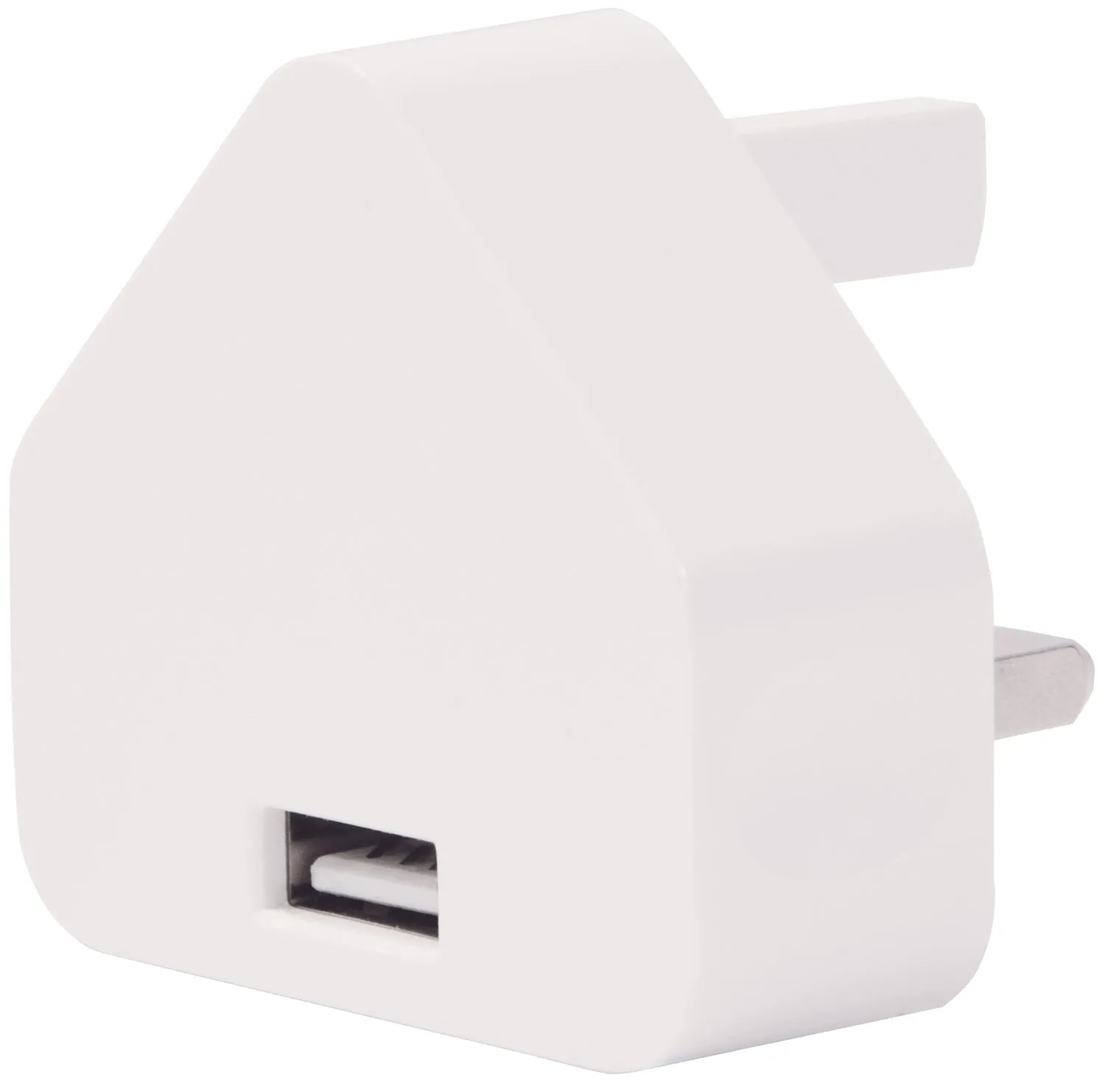 Mercury Compact USB Mains Charger 1.0A