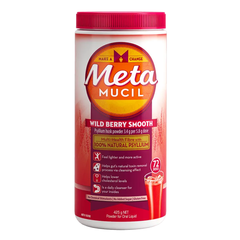 Metamucil® Wild Berry Smooth Fibre Powder 673gm