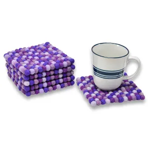 Mini Square Ball Mat- Purple