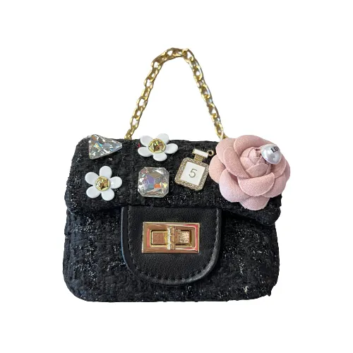 Mini Tweed Purse | Black