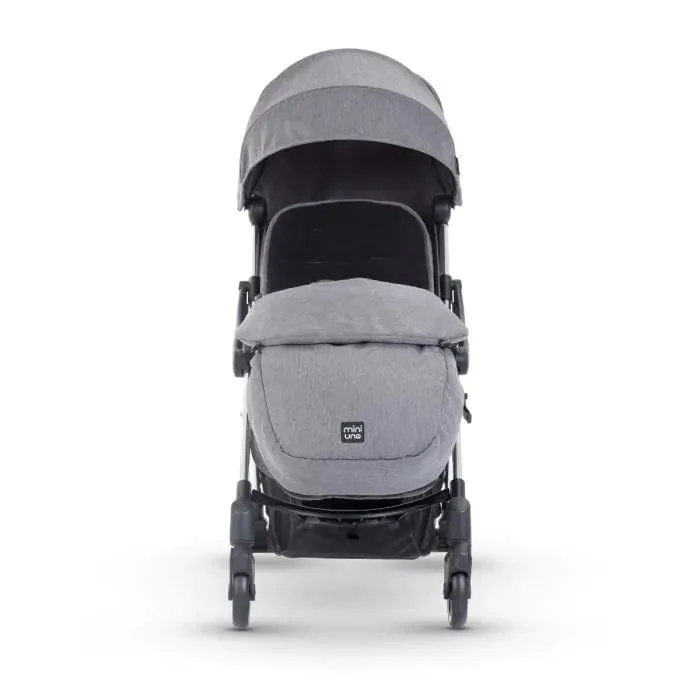 Miniuno Touchfold Stroller - Grey EX DISPLAY