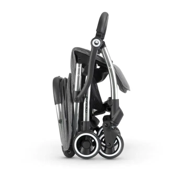 Miniuno Touchfold Stroller - Grey EX DISPLAY