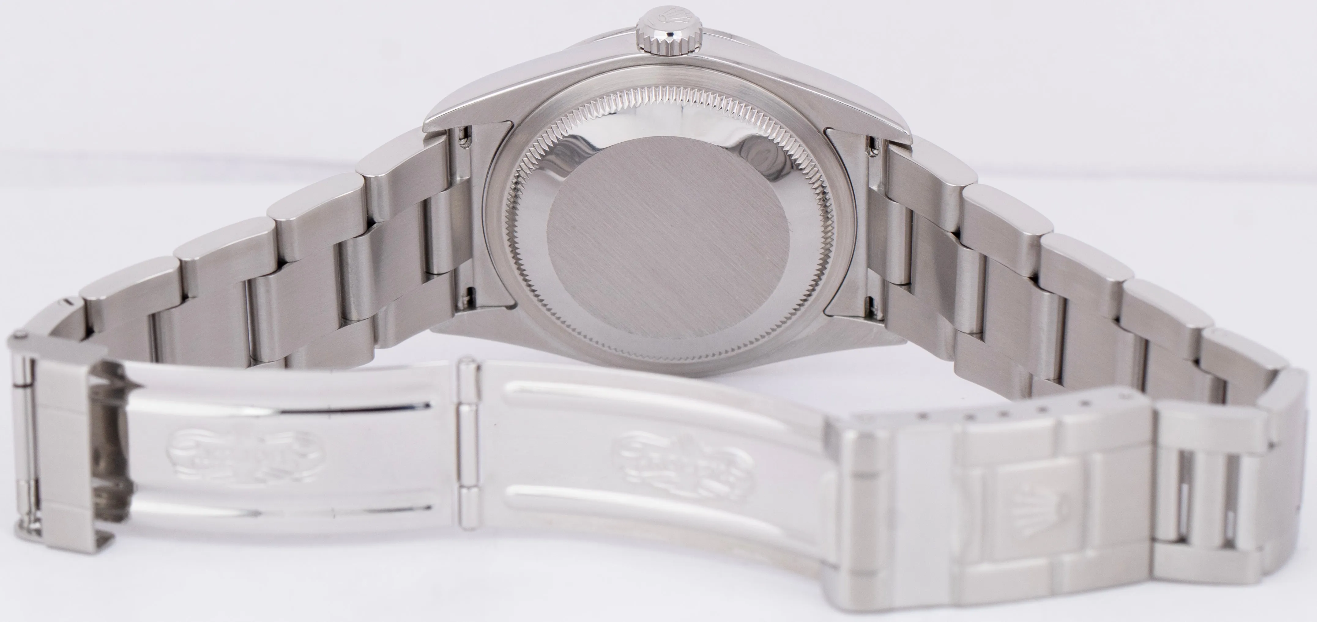 MINT Rolex Explorer I Black 36mm 3-6-9 Stainless Steel Oyster Watch 114270
