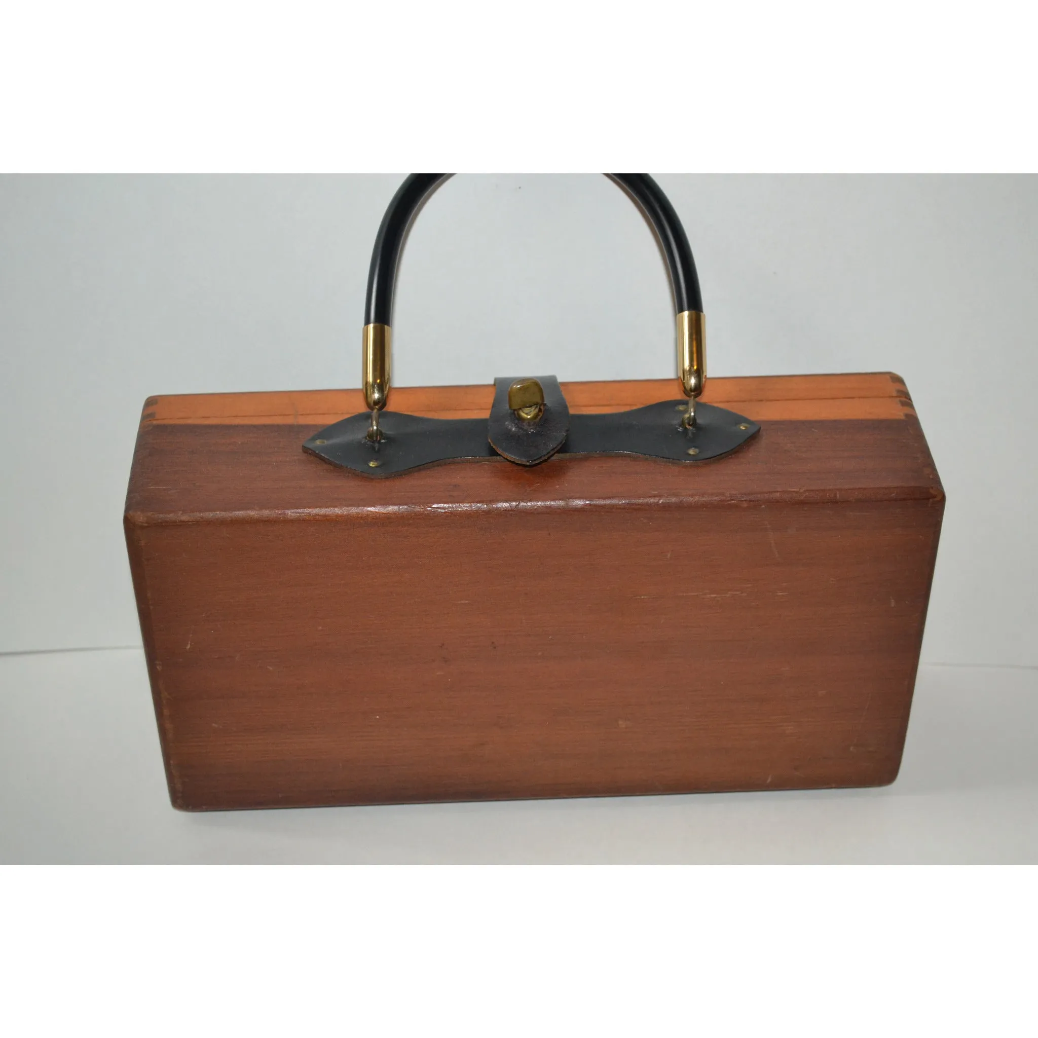 Money Tree II Wooden Box Purse By Enid Collins