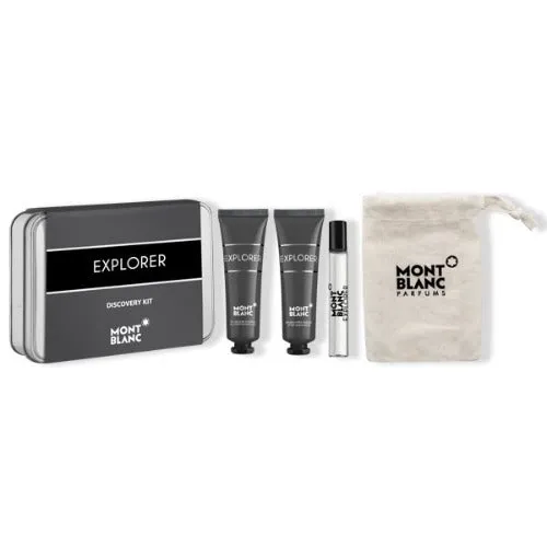 Mont Blanc Explorer Eau De Parfum Miniature Discovery Kit For Men 7.5ML