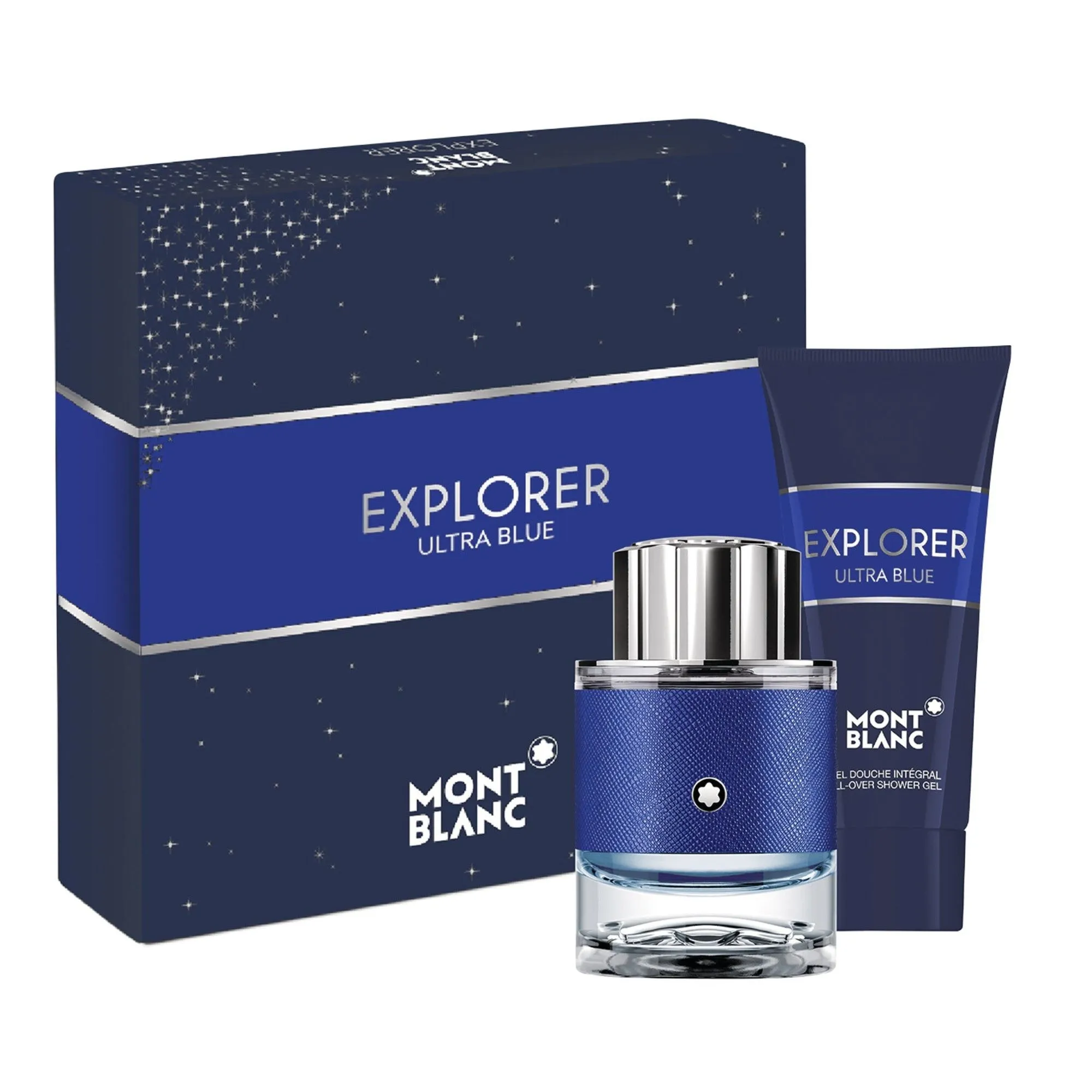 Mont Blanc Explorer Ultra Blue Gift Set For Men
