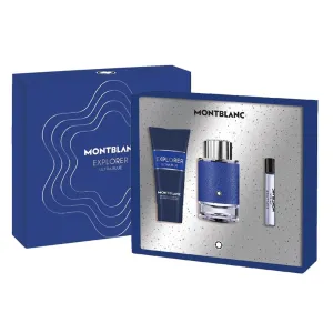 Mont Blanc Explorer Ultra Blue Gift Set For Men