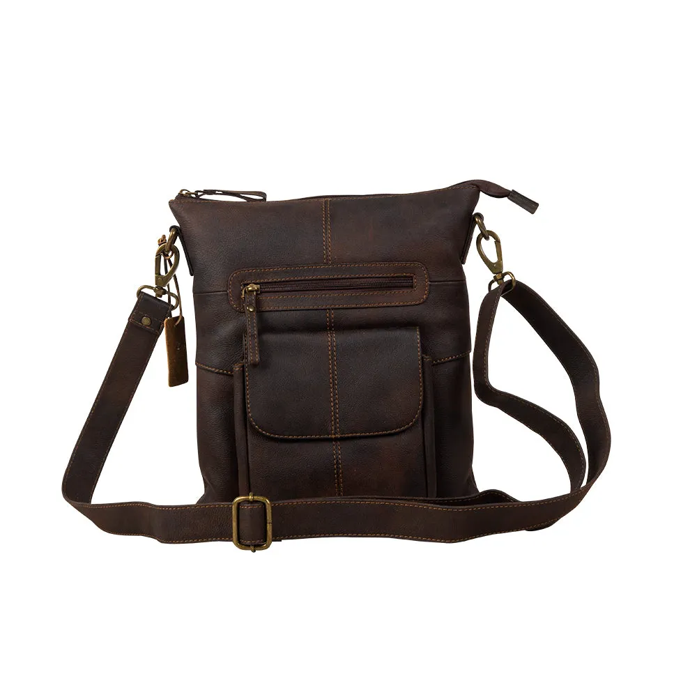 Montana Peak Leather Cross Body Bag