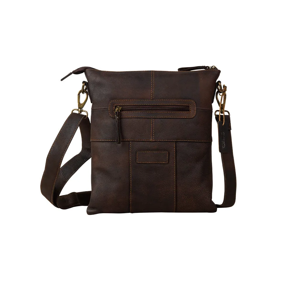 Montana Peak Leather Cross Body Bag