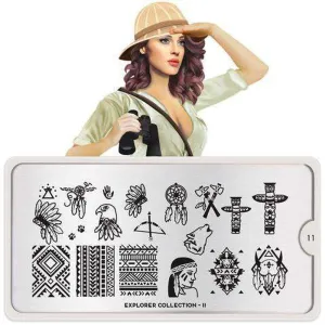 Moyou London Stamping Plate - Explorer 11