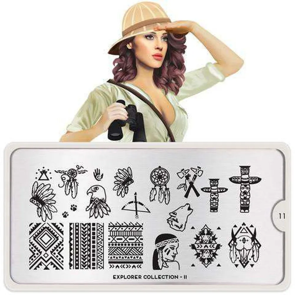 Moyou London Stamping Plate - Explorer 11