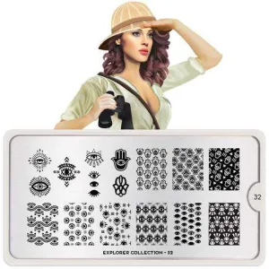 Moyou London Stamping Plate - Explorer 32