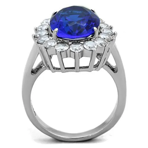 MT 983  - September Birthstone Halo Crystals Exquisite