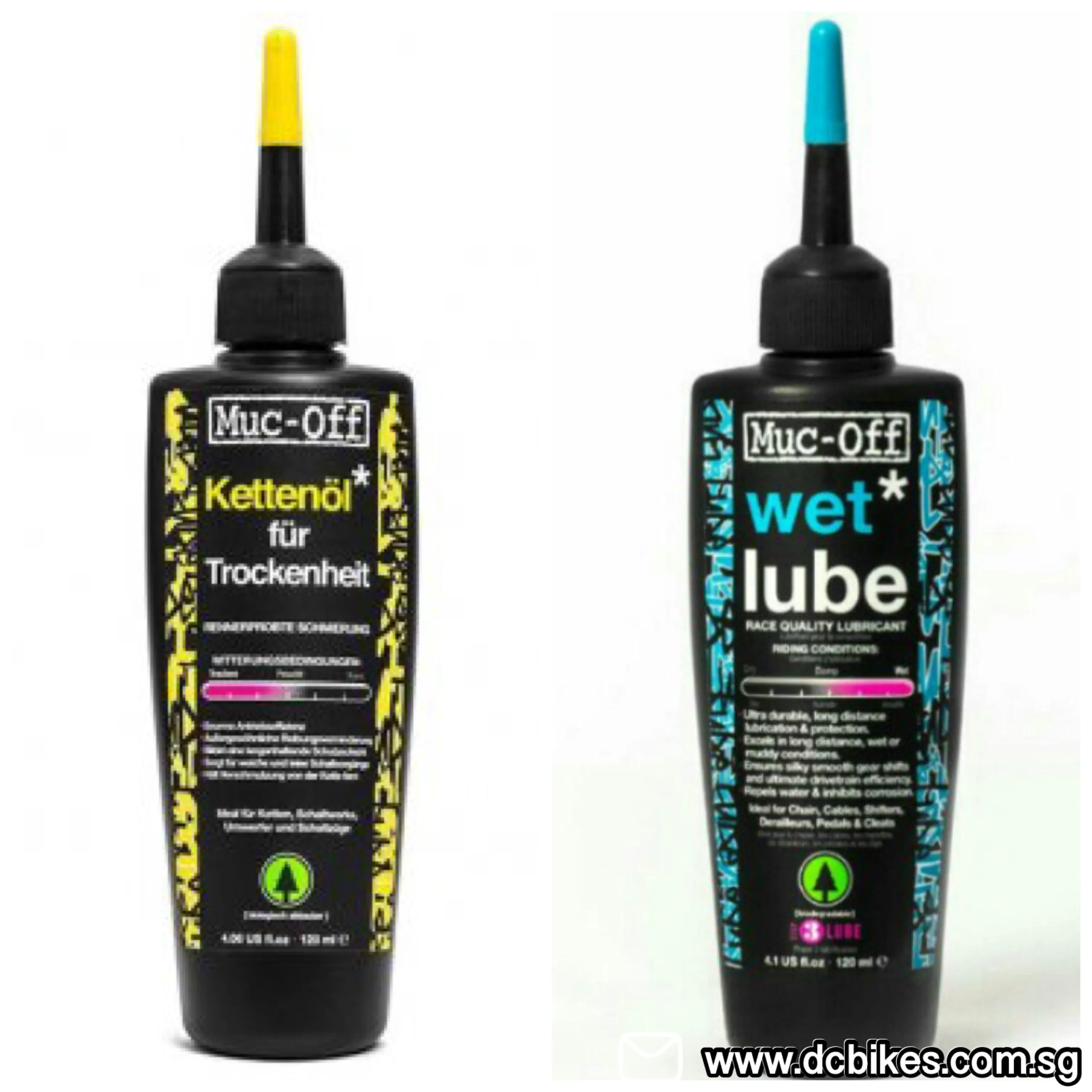 Muc Off Bicycle Dry | Wet Smooth Lube 120ml