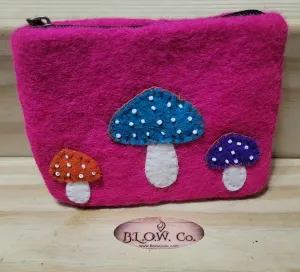 Mushroom coin purse