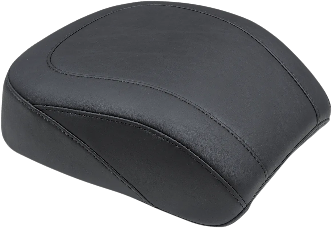Mustang 75835 Wide Tripper Passenger Seat - Smooth - Black