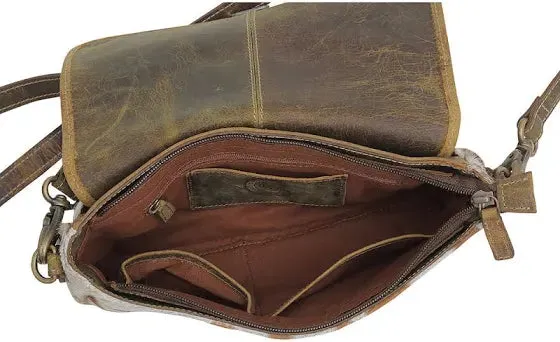 Myra Bag Bard Leather & Hairon Bag