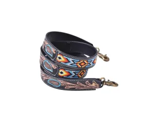 Myra Bag Blazing Sun Hand-Tooled Strap