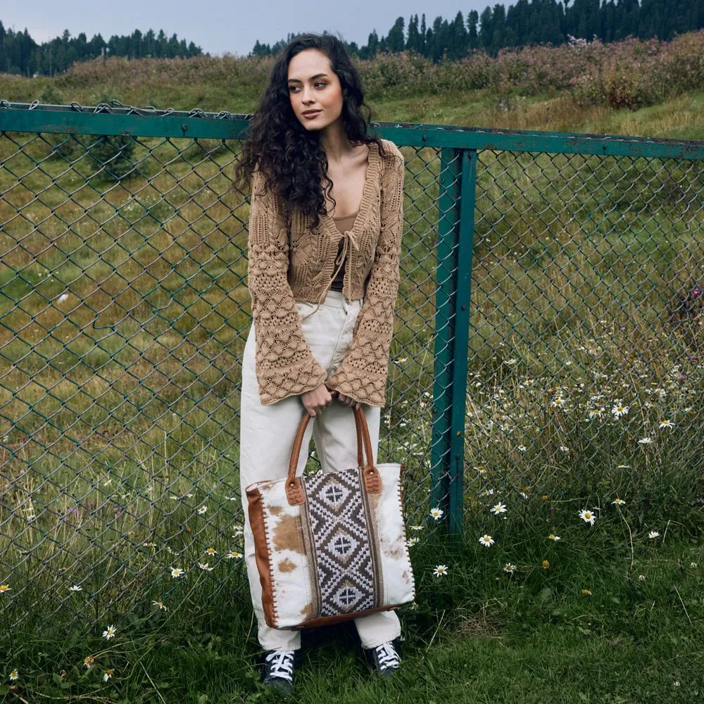 Myra Bag Elisa Leather & Hairon Bag