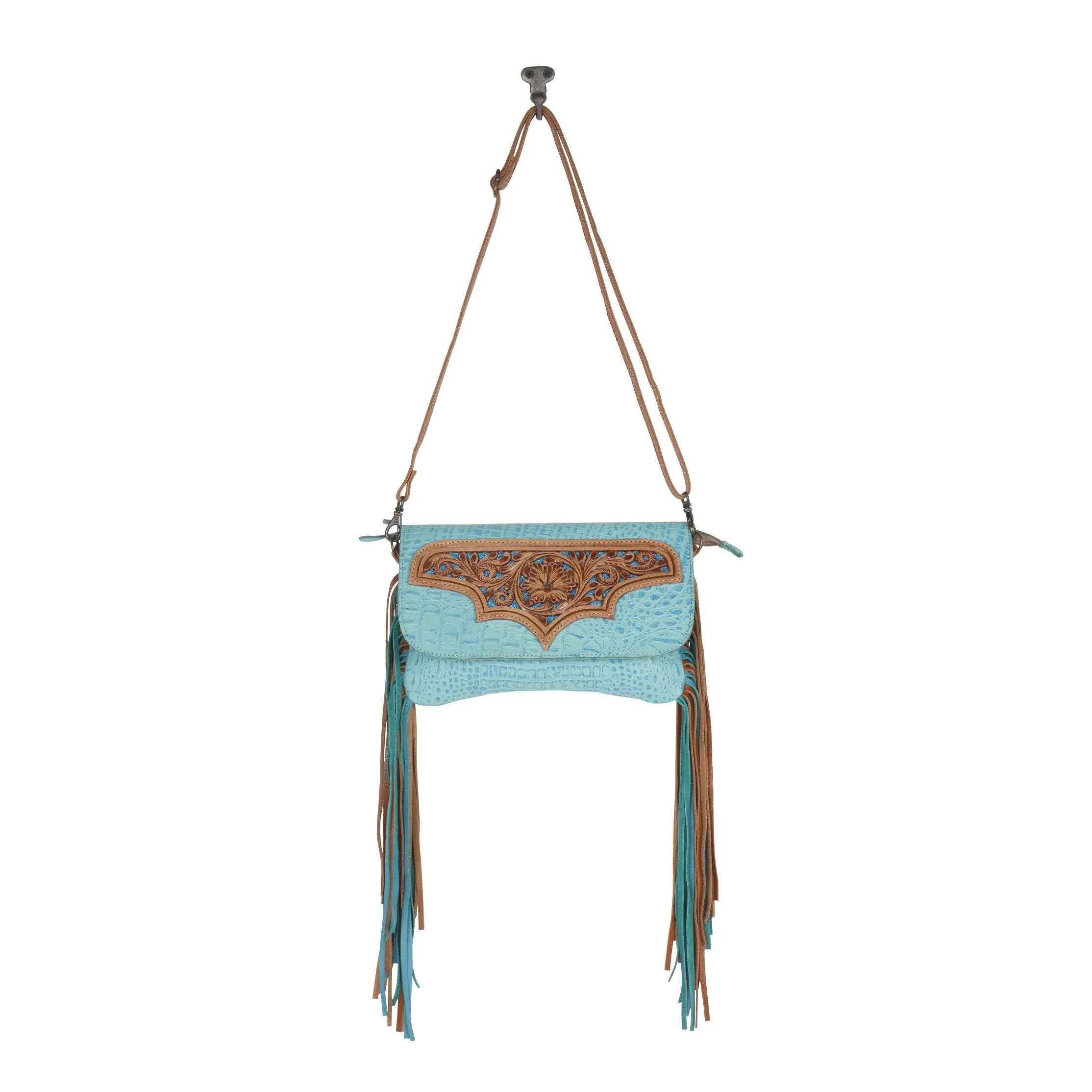 Myra Bag Heartsy Hand-tooled Bag