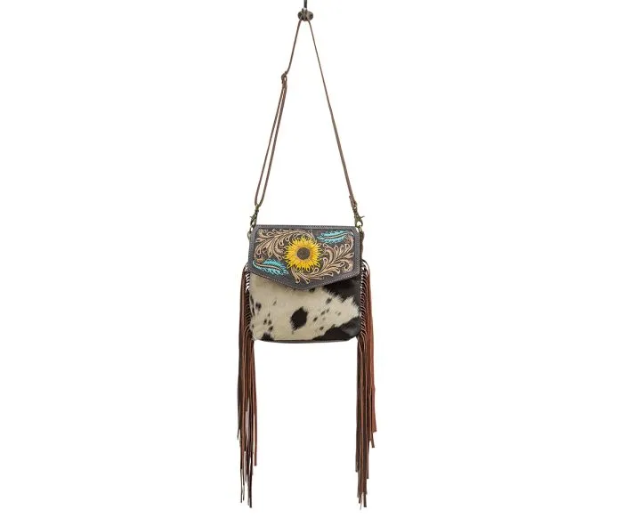 Myra Bag Rim Hand-tooled Bag