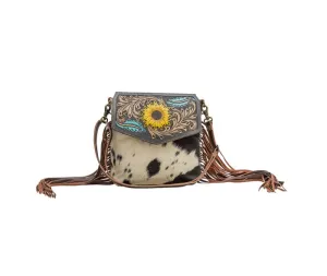 Myra Bag Rim Hand-tooled Bag