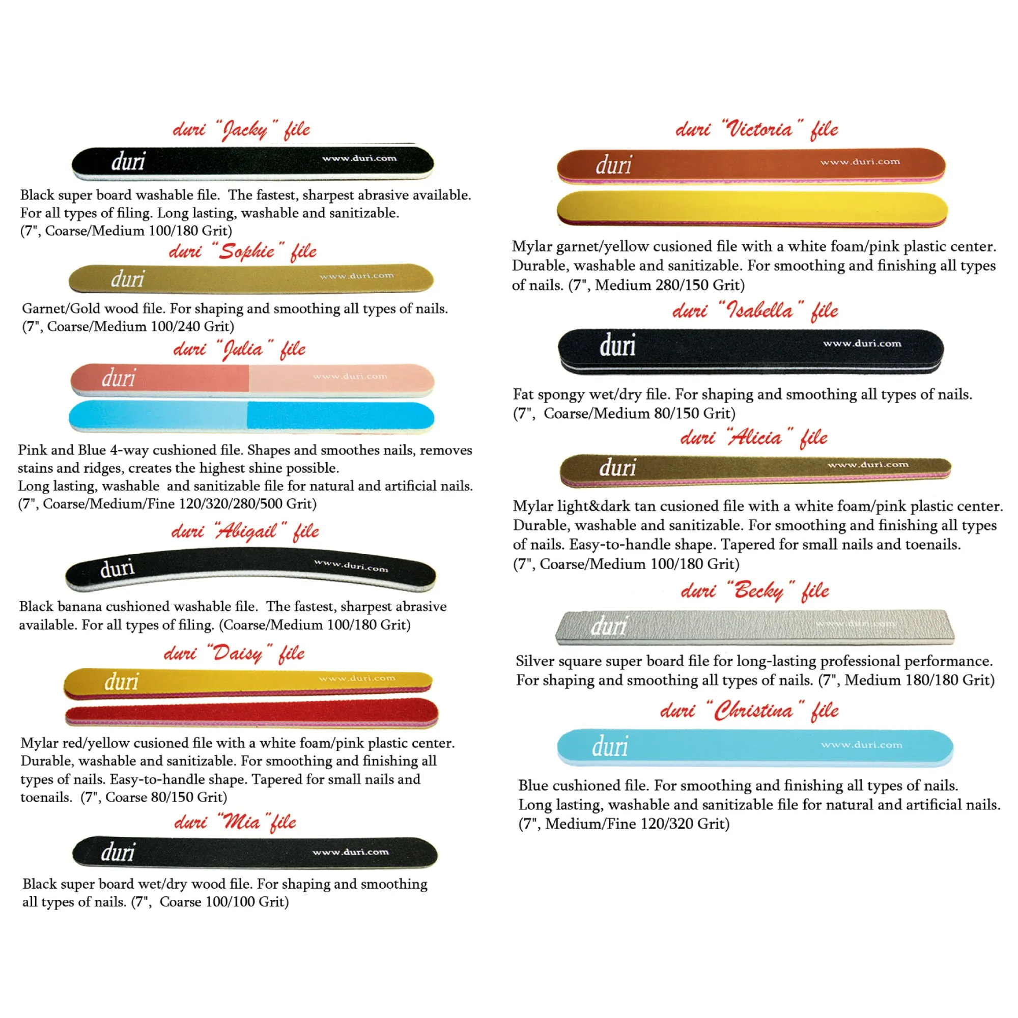 Nail File "Christina"