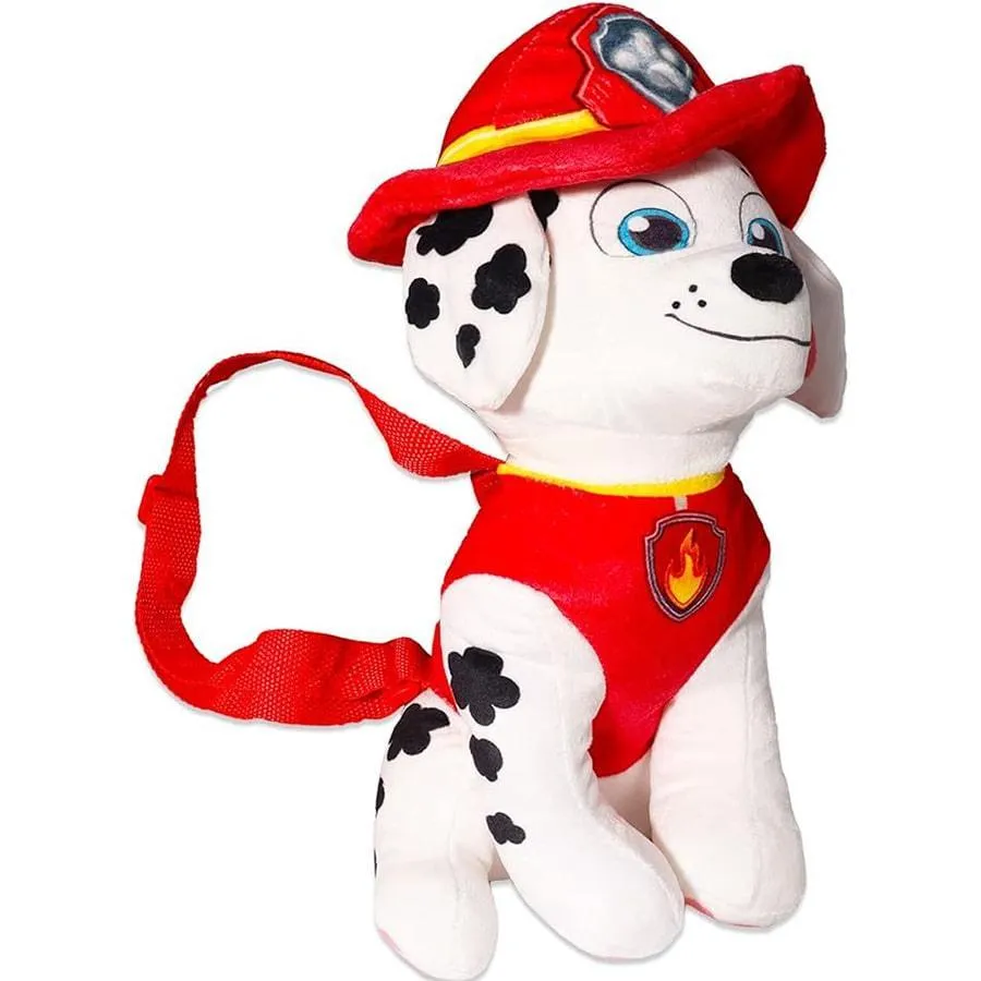 Nichelodeon Paw Patrol Marshall Plush Kids Backpack
