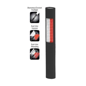 Nightstick 2-in-1 Safety Light / Flashlight White/Red