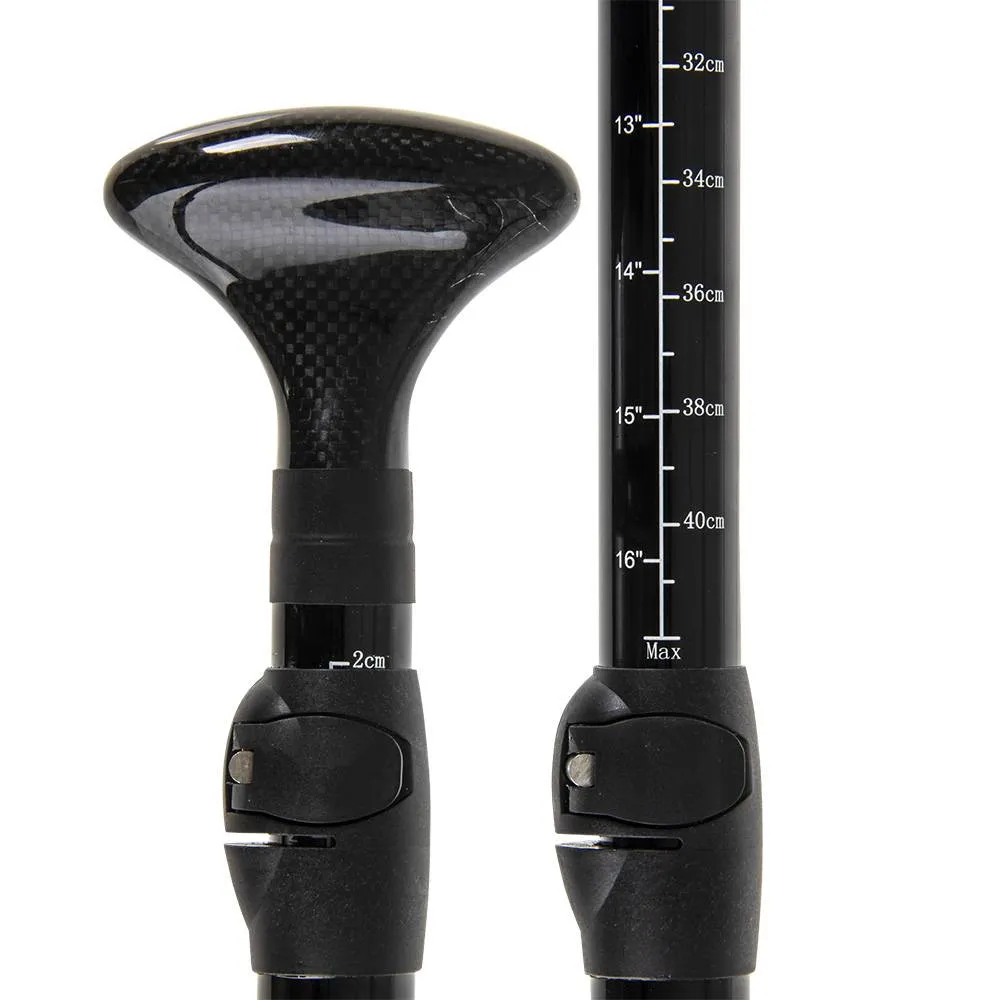 NKX Explorer Fiberglass SUP Paddle- black